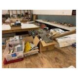 Large train and model kit accessory lot