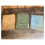(3)-John Deere Repair Catalogs