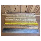 (16)-Farm related wooden yardsticks