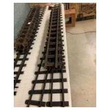 (6)-Buddy L Outdoor Railroad track sections