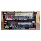 1/64 Scale Die-Cast Promotions (2)-Series II tandem axle tractors w/trailers