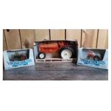 Various Scale Ertl Allis Chalmers/Massey-Harris/Ford/ D-10/Challenger/961