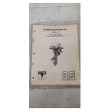 Oliver 35 Outboard Motor Parts List