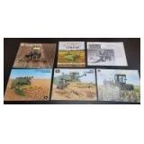 (6)-John Deere sales booklets, etc.