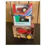 (3) Yaxon lamborghini 1056, Case International 990, & Massey-Harris Pony