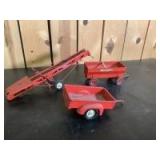 (3) Two Wagons & One Conveyor