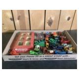 Flat of Miscellaneous Farm Toys