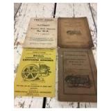(10) Miscellaneous Tractor, Implement, & Engines Manuals