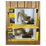 1/50 Scale Norscot Caterpillar 5110B Excavator & 345B Series II Material Handler