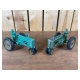 1/16 Scale Ertl John Deere (2)-Model A w/Driver
