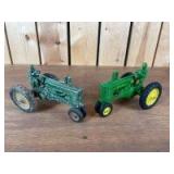 1/16 Scale Ertl John Deere (2)-Model A w/Driver