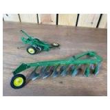 1/16 Scale Ertl/Eska John Deere (2)-plows
