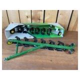 1/16 Scale Ertl John Deere (2)-pull-type 6-bottom plows