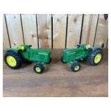 1/16 Scale Ertl John Deere (2)-5020 Diesel tractors