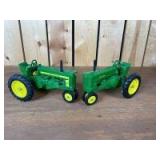 1/16 Scale Ertl John Deere (2)-narrow front tractors