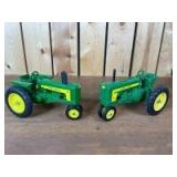 1/16 Scale Ertl John Deere (2)-narrow front tractors