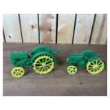 1/16 Scale Ertl/Scale Models John Deere (2)-Model D tractors