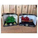 Various Scale Ertl John Deere (2)-engines on carts