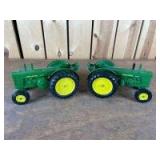 1/16 Scale Ertl John Deere (2)-Model R Diesel tractors