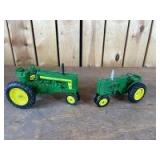 1/16 Scale Ertl John Deere (2)-narrow front tractors