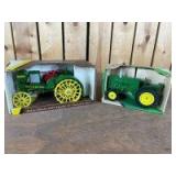 1/16 Scale Ertl John Deere Model R Waterloo Boy & Model M