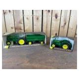 1/16 Scale Ertl John Deere Model BR & Model A/Wagon Set