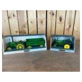 1/16 Scale Ertl John Deere Model GP Tractor/Wagon Set & Model B