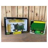 Various Scale RC2/Ertl  John Deere 7500 Forage Harvester & Forage Wagon