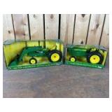 1/16 Scale Ertl John Deere 2440 Utility w/ Loader & 2440 Utility