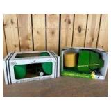 1/16 Scale Scale Models/Ertl John Deere Bale Mover & 566 Round Baler