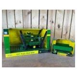 1/16 Scale RC2 John Deere 637 Flex-Fold Disk & Barge Wagon