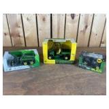 Various Scale Learning Curve/Ertl/RC2 John Deere Gator XUV 620i Utility, AMT 600, and Buck ATV