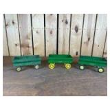 1/16 Scale Ertl John Deere Flare Box Wagons