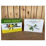 (2) Spec Cast John Deere Airplanes Banks