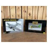 (2) Spec Cast John Deere Airplanes Banks