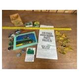 Flat of Misc. John Deere Memorabilia