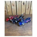 (3) Peterbuilt Toy Truck Toys