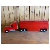 Custom Wooden Tractor Trailer Set
