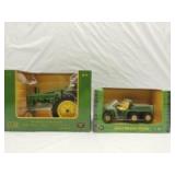 1/16th Ertl/RC2 John Deere (2)-items