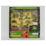 1/64th Ertl John Deere 75-pc. Farm Toy Playset