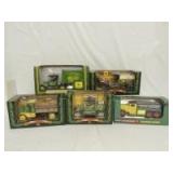 Various Scales Ertl/RC2 John Deere (5)-vehicle banks
