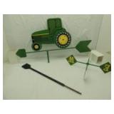 John Deere metal wind vane
