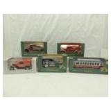 Various Scales Ertl/Spec Cast Anheuser-Busch/Budweiser (5)-vehicle banks