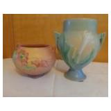 Roseville Jardiniere & Vase
