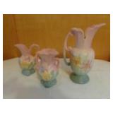 Hull Iris and Magnolia Pottery