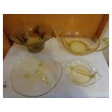 Elegant Glass Serving Pieces