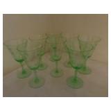 Green Depression & Elegant Glass