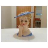 Ladies head vase Napco