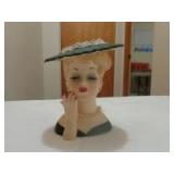 Ladies head vase Napco 5"