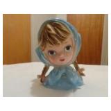 Ladies head vase Inarco 6"